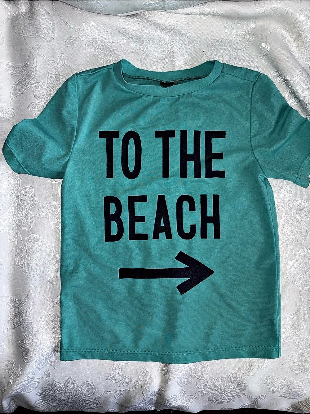 Old Navy To the Beach Rash Guard Swim Top Blue 4T